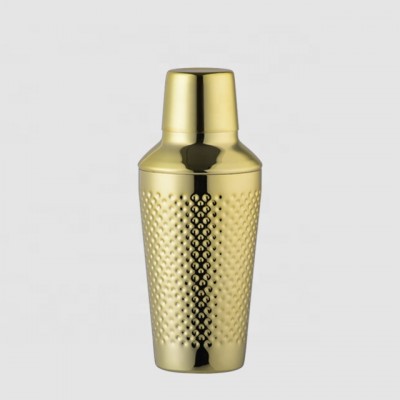 Factory Direct 600ml golden stainless steel cocktail design maker